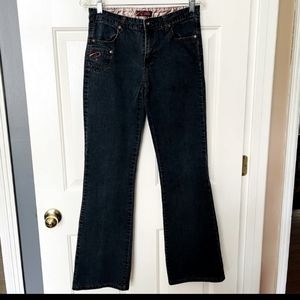Fetish Vintage Women’s Dark Blue Bootcut Jeans